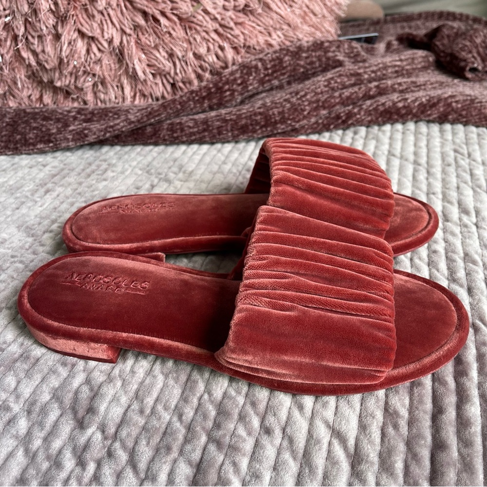 Velvet Sandals